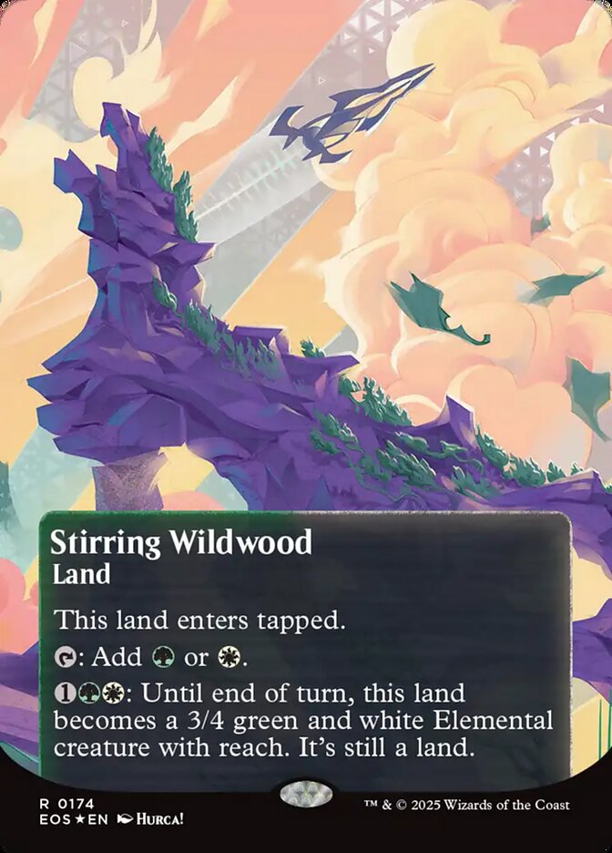 Stirring Wildwood card front