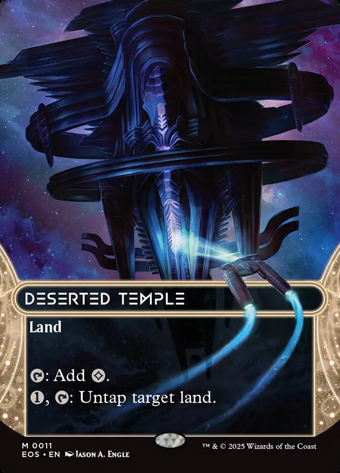 Deserted Temple card front