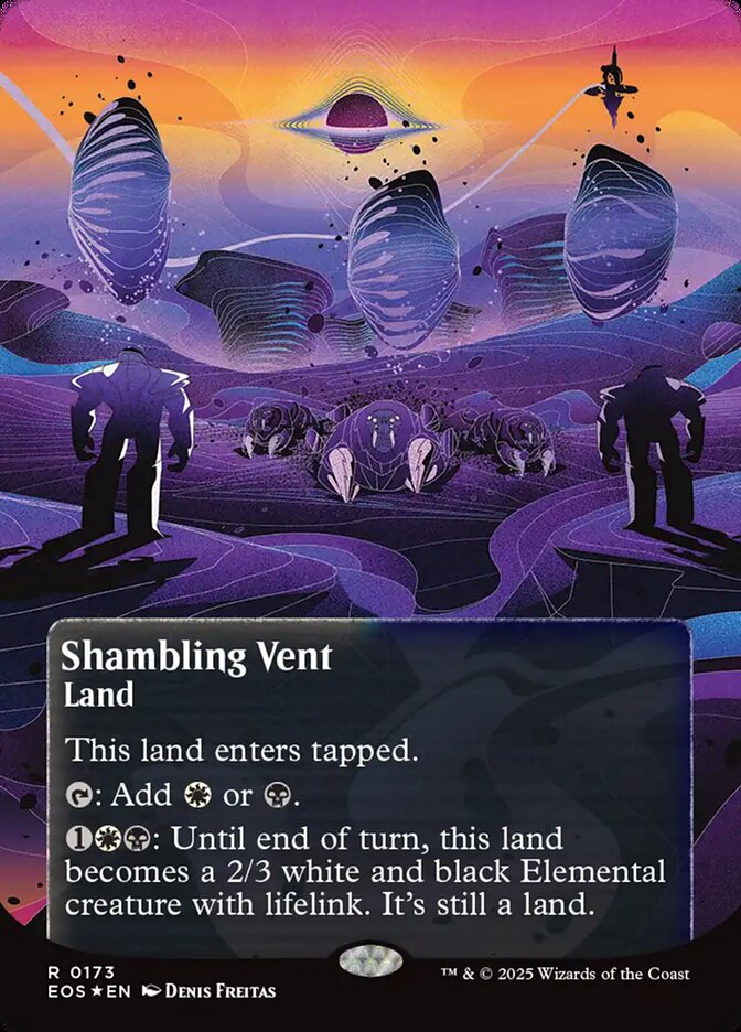 Shambling Vent card front