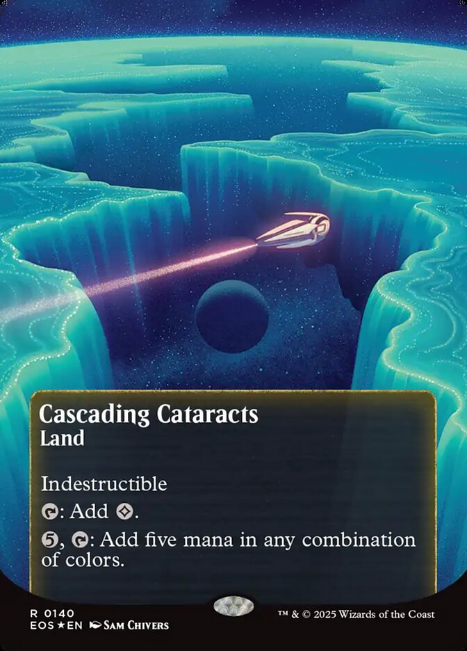 Cascading Cataracts card front