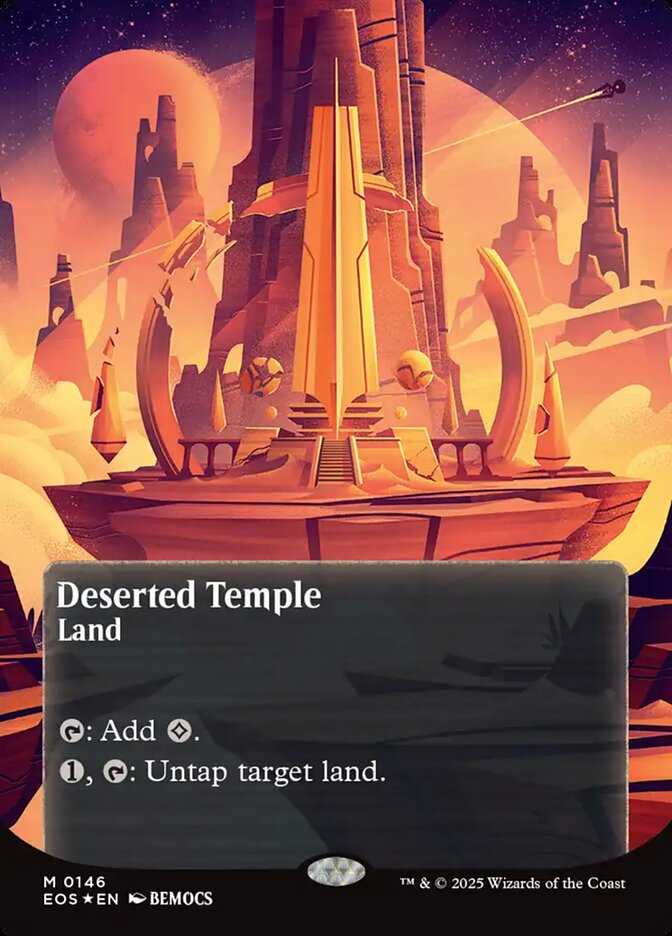 Deserted Temple card front