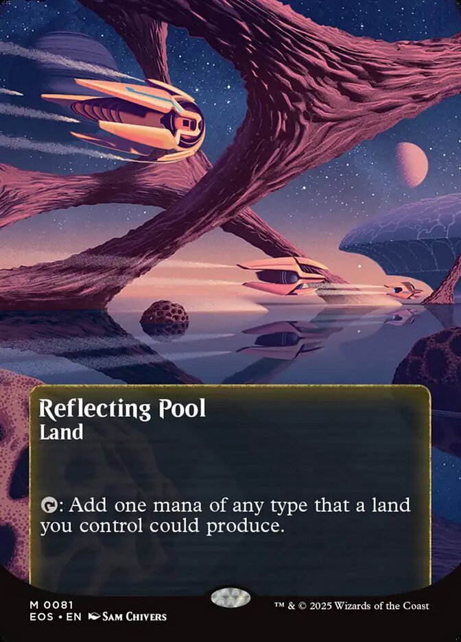 Reflecting Pool card front
