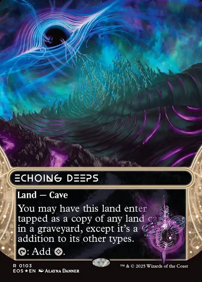 Echoing Deeps card front