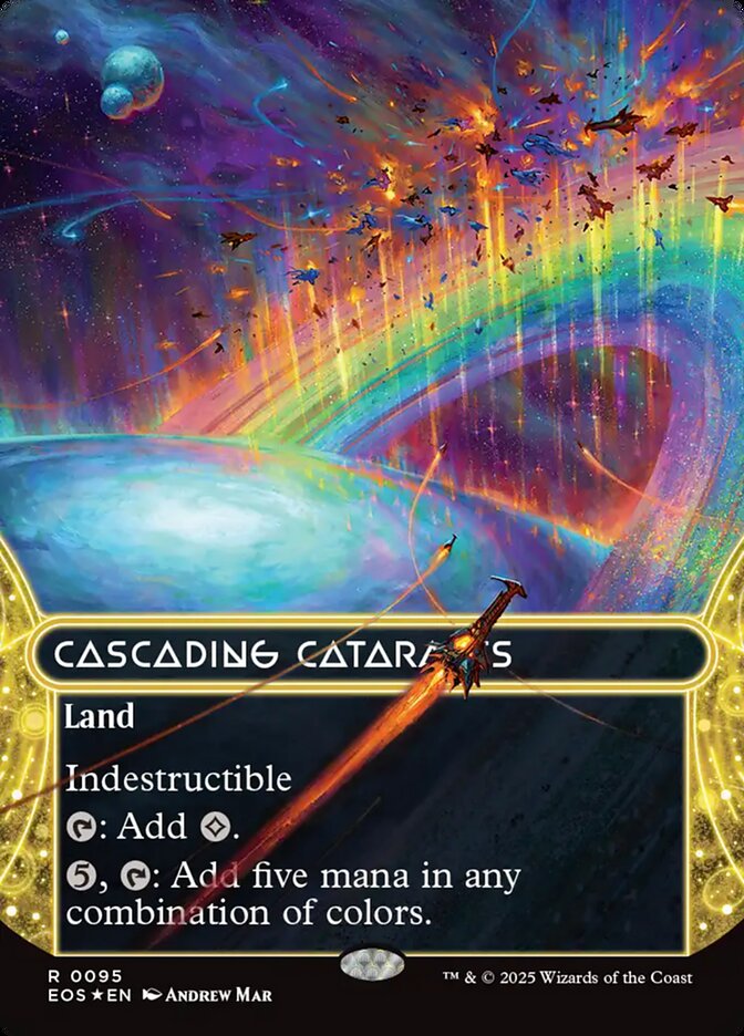 Cascading Cataracts card front