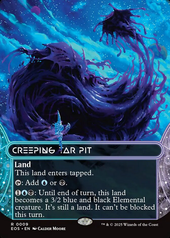 Creeping Tar Pit card front