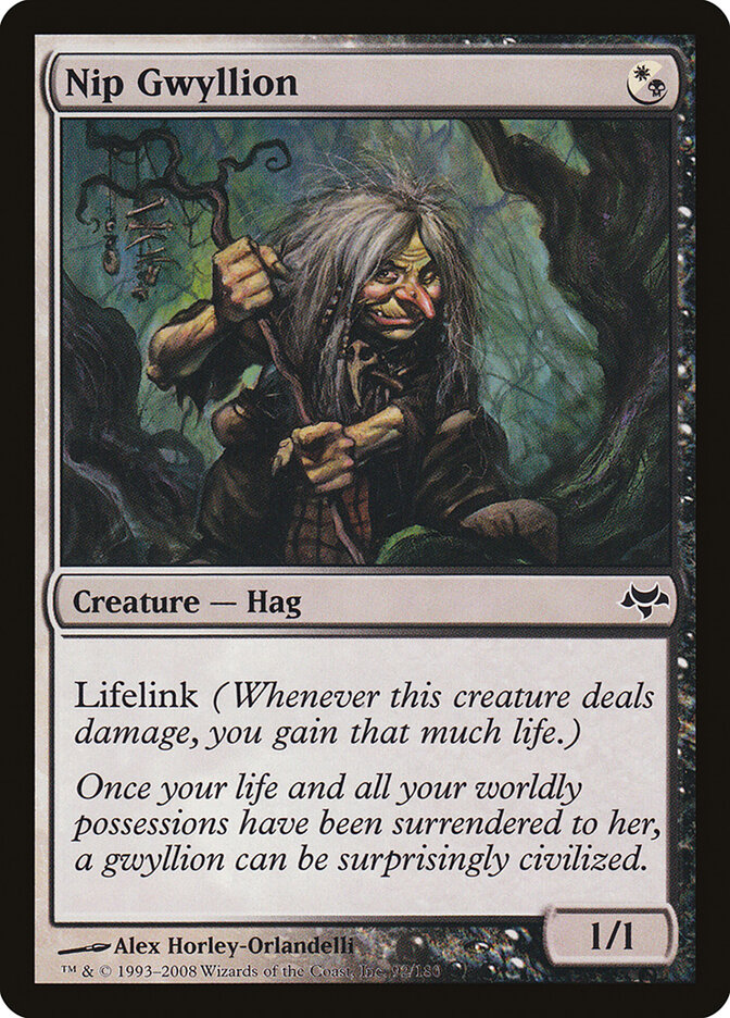Nip Gwyllion card front
