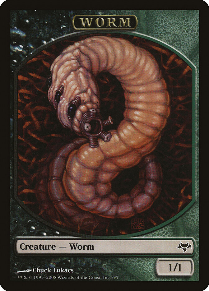 Worm card front