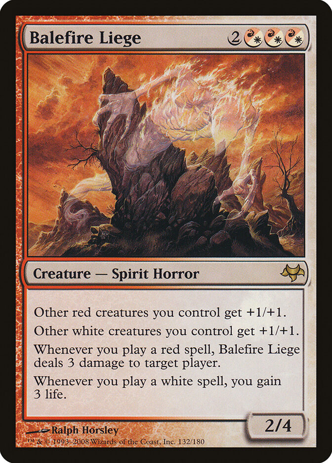 Balefire Liege card front