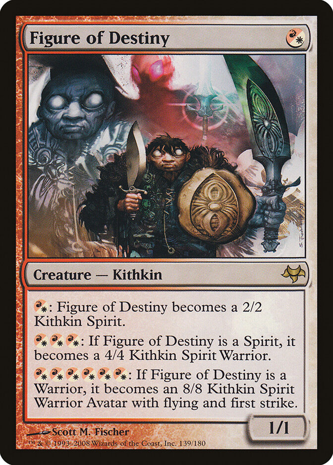 Figure of Destiny card front