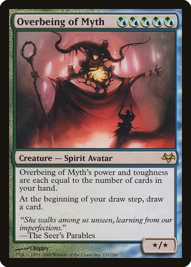 Overbeing of Myth card front