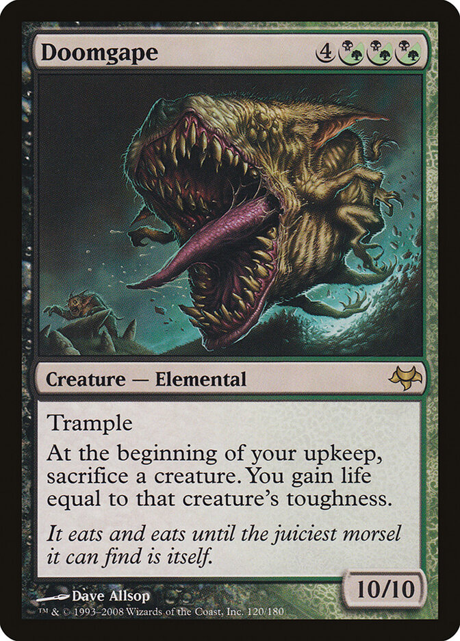 Doomgape card front