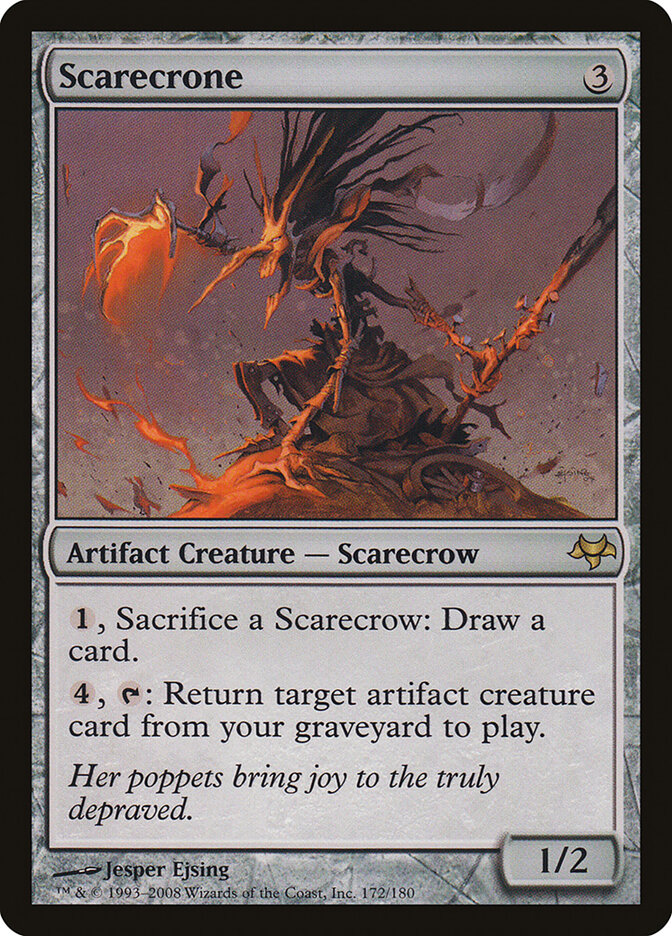Scarecrone card front