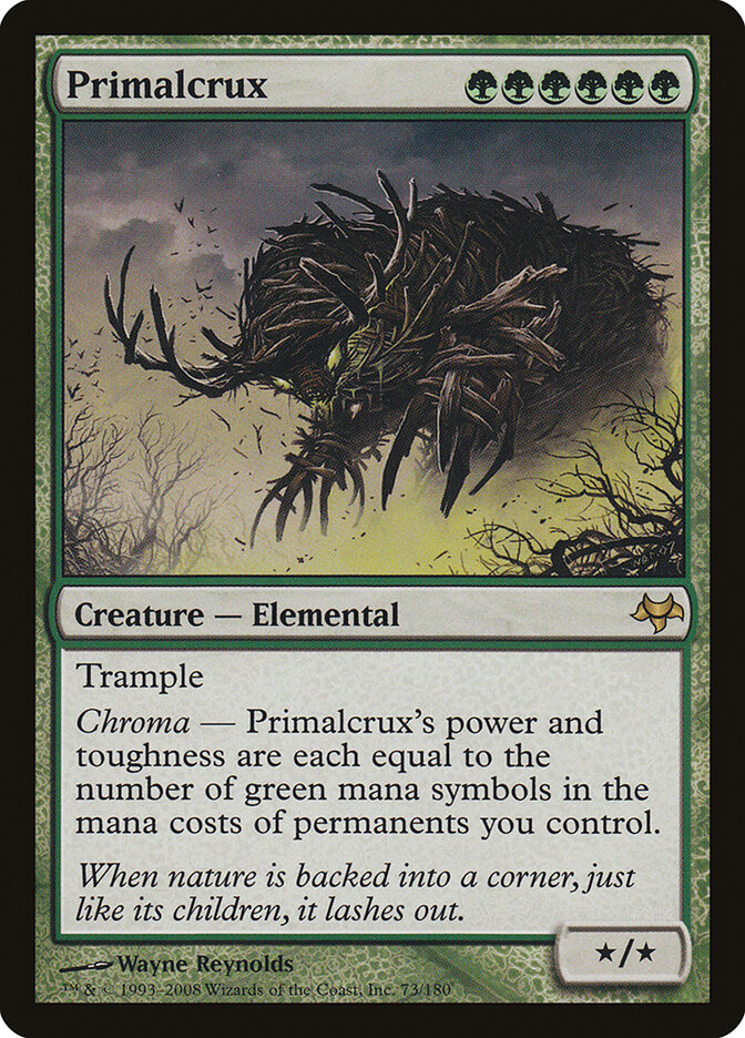 Primalcrux card front