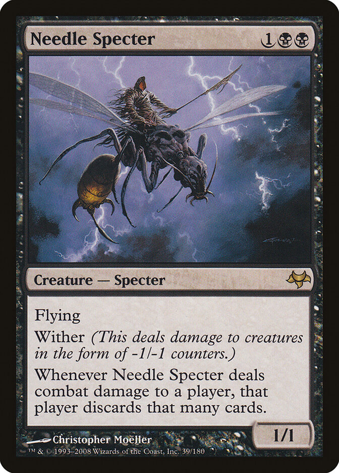 Needle Specter card front