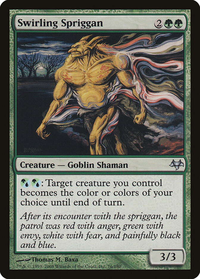 Swirling Spriggan card front