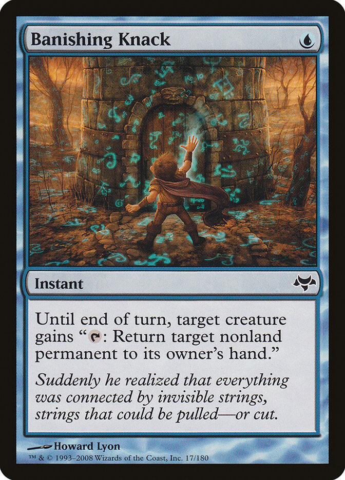 Banishing Knack card front