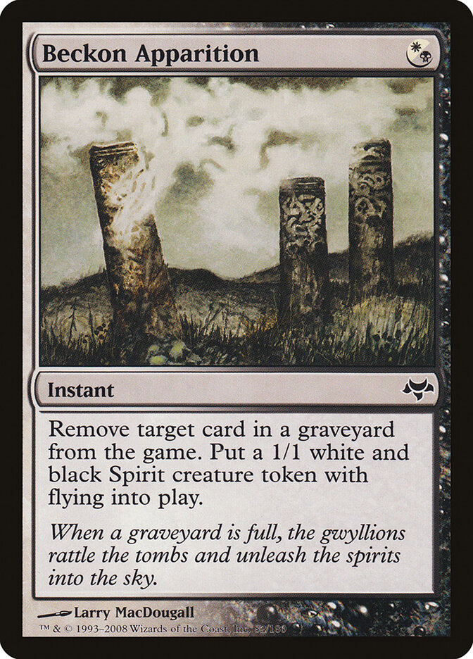 Beckon Apparition card front