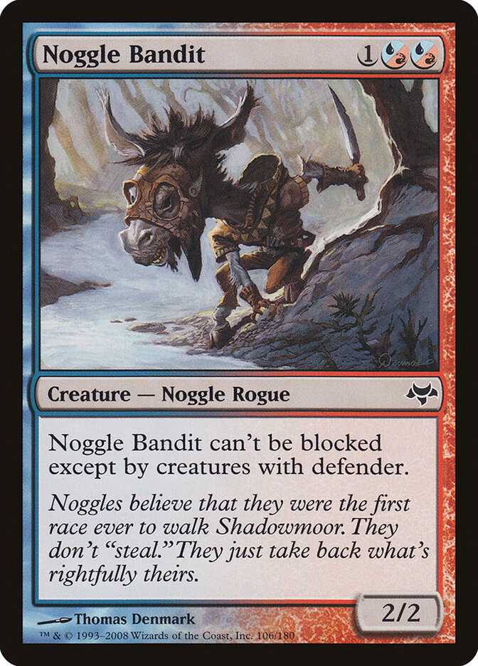 Noggle Bandit card front