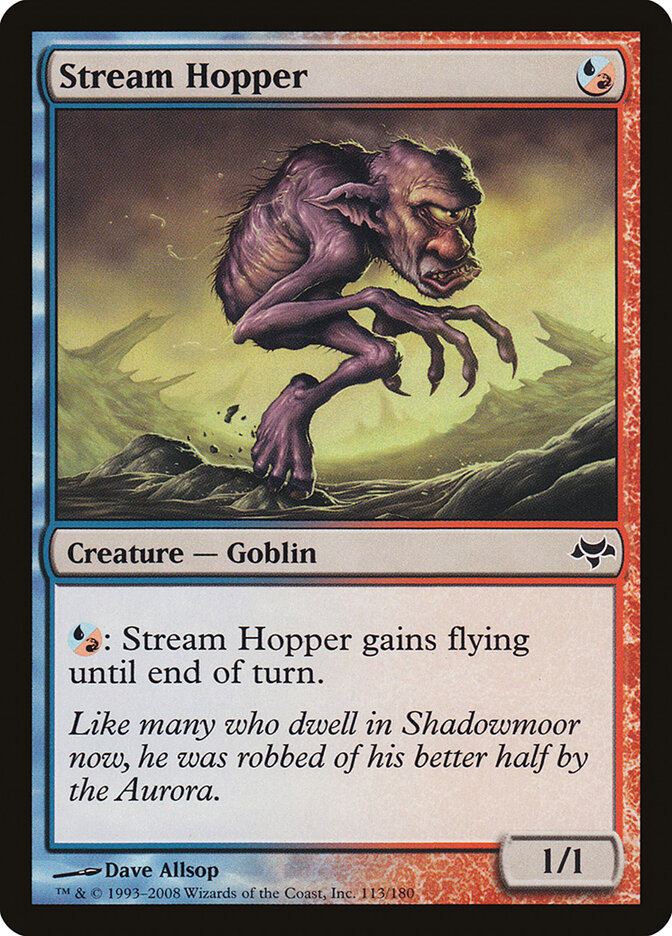 Stream Hopper card front