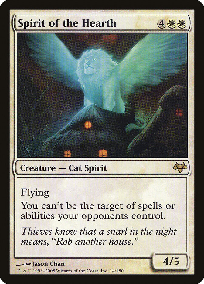 Spirit of the Hearth card front