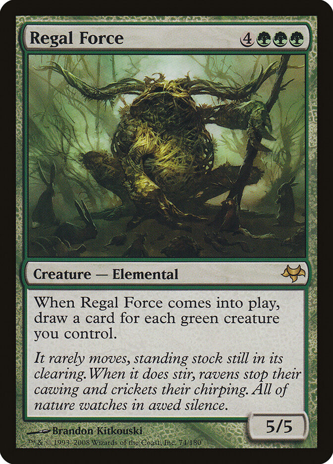 Regal Force card front