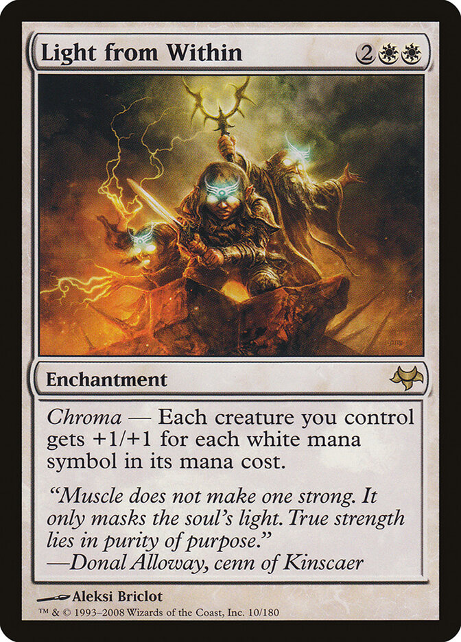 Light from Within card front