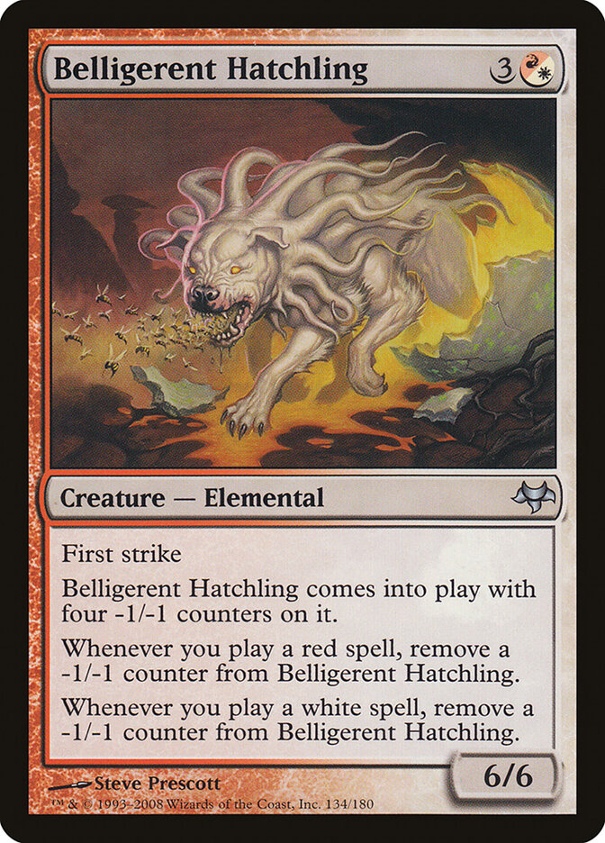 Belligerent Hatchling card front