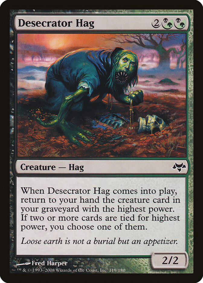 Desecrator Hag card front