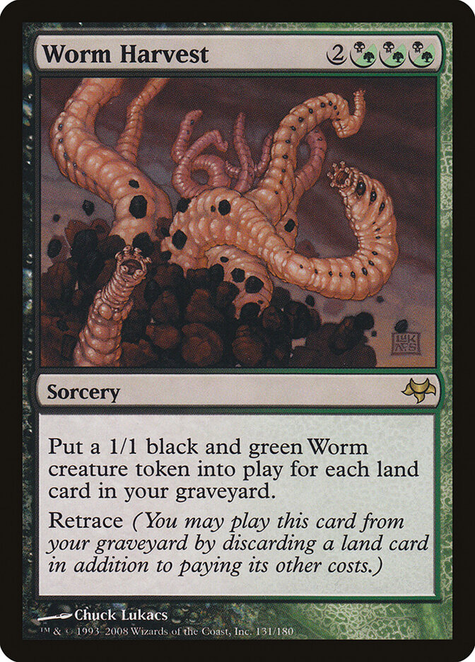 Worm Harvest card front