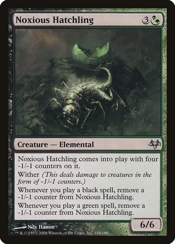 Noxious Hatchling card front
