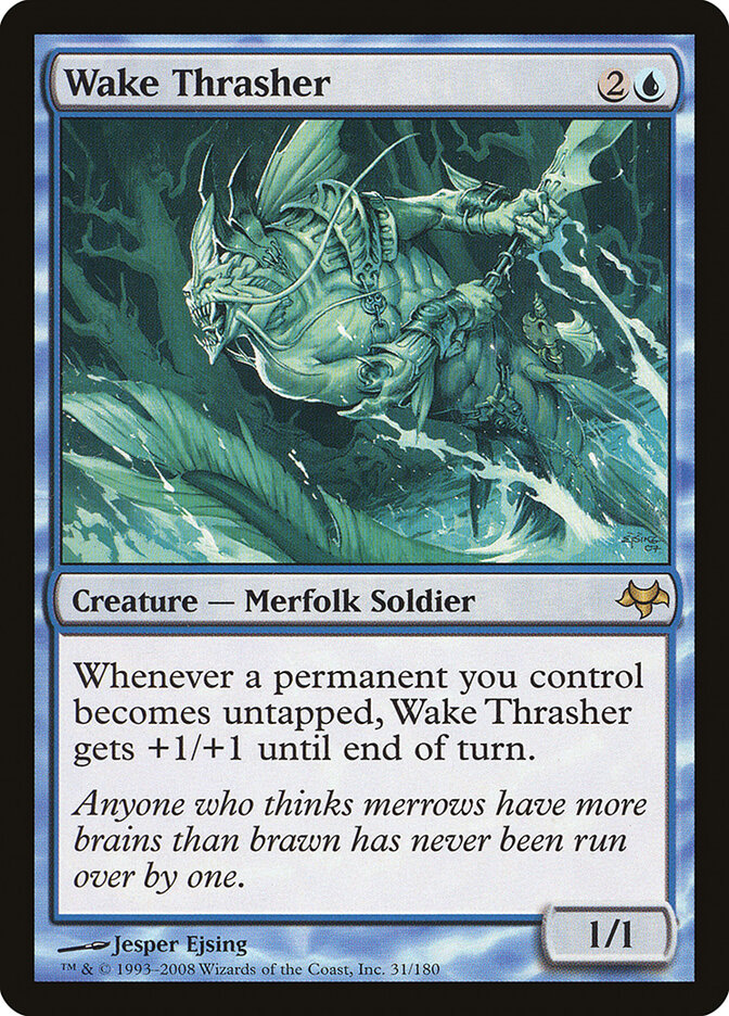Wake Thrasher card front