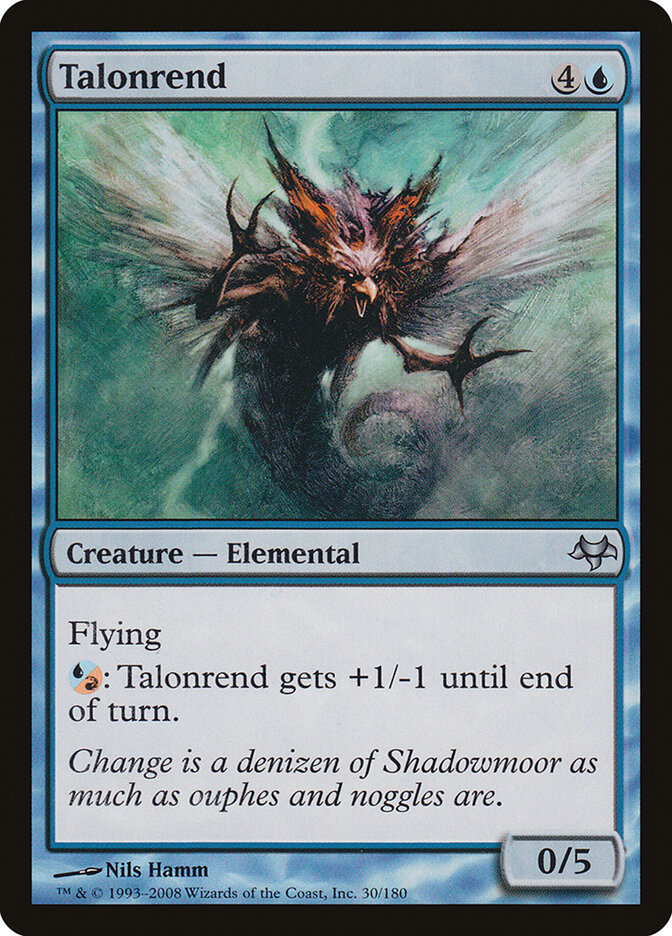 Talonrend card front