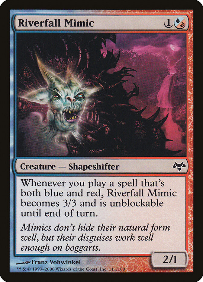 Riverfall Mimic card front