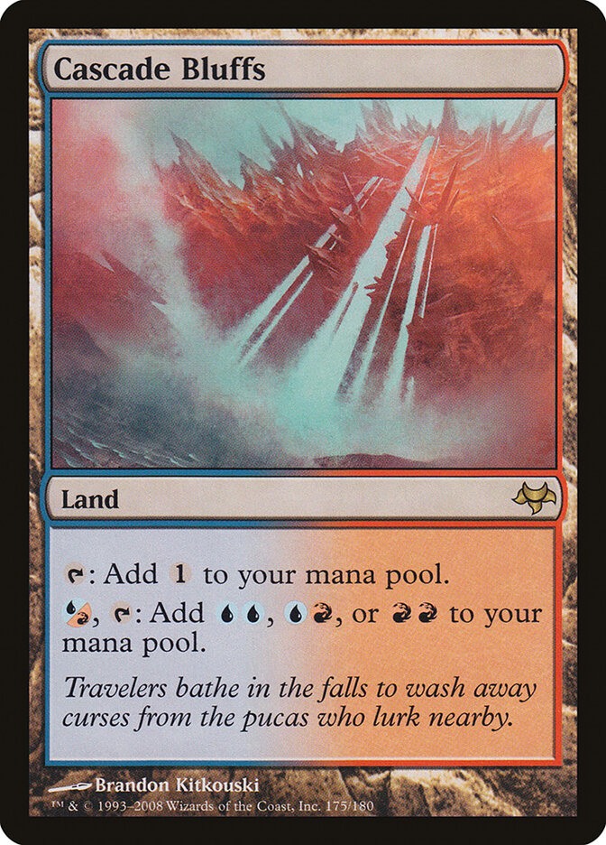 Cascade Bluffs card front