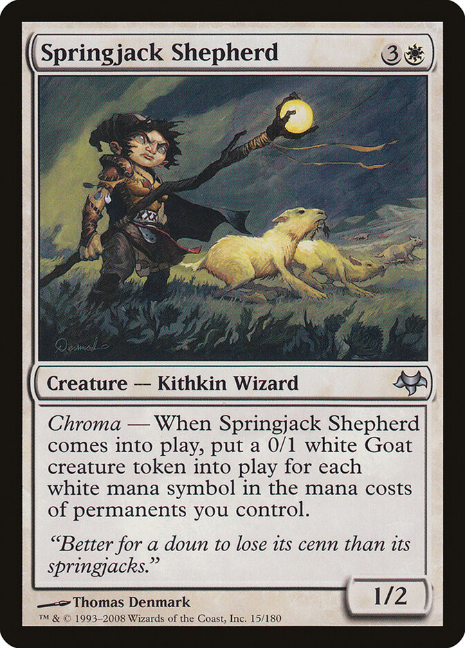 Springjack Shepherd card front