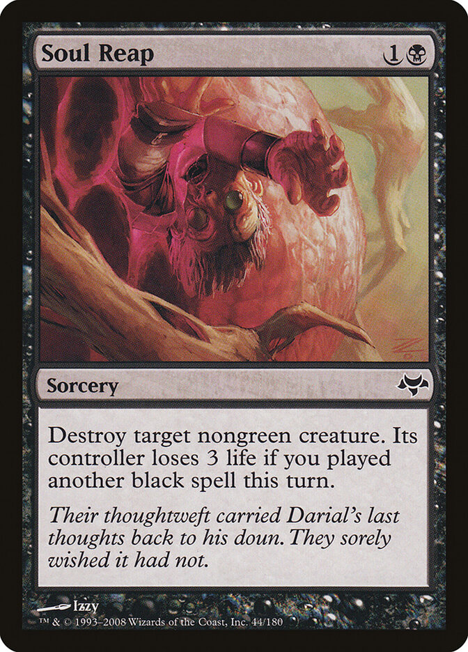 Soul Reap card front