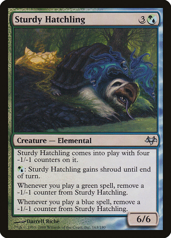 Sturdy Hatchling card front