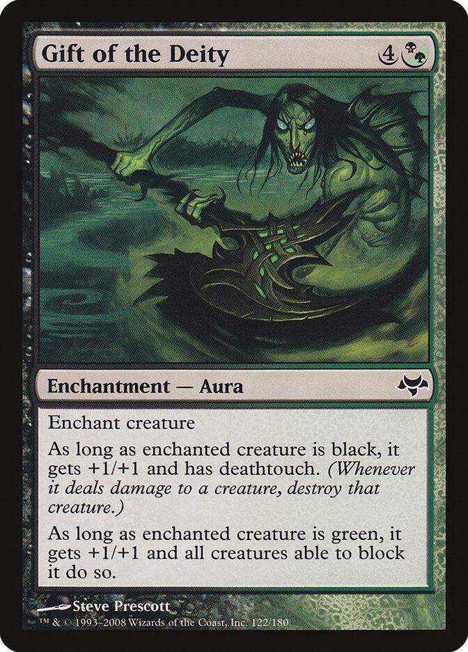 Gift of the Deity card front