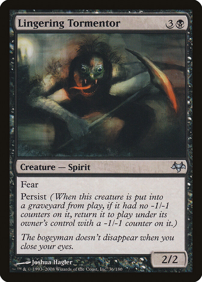 Lingering Tormentor card front