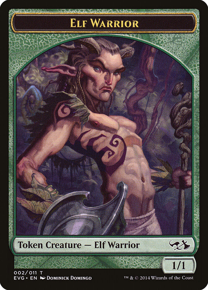Elf Warrior card front
