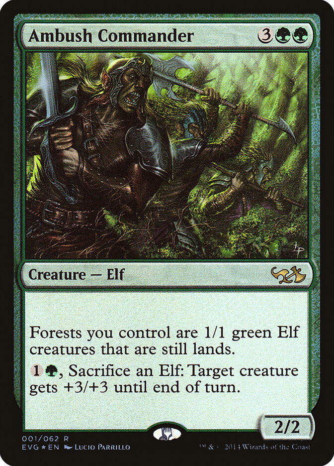 Ambush Commander card front