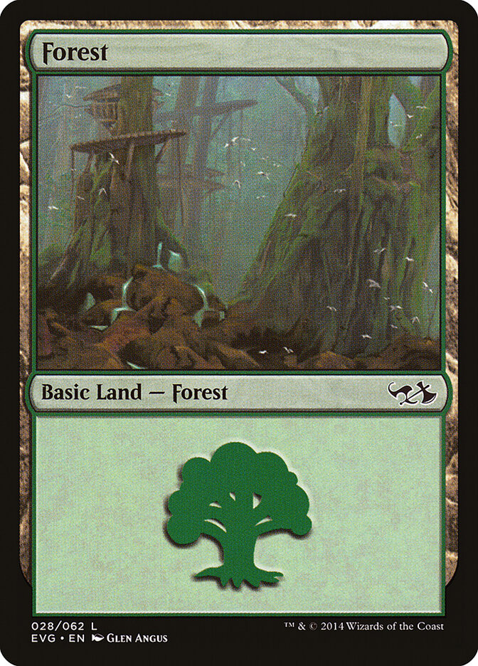 Forest card front