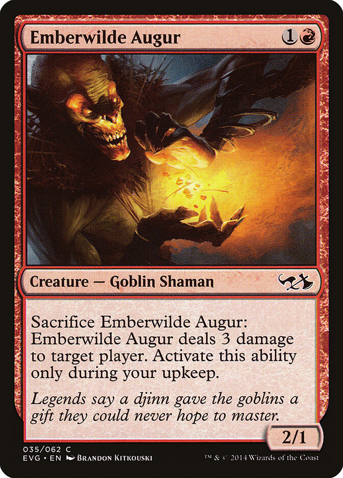 Emberwilde Augur card front
