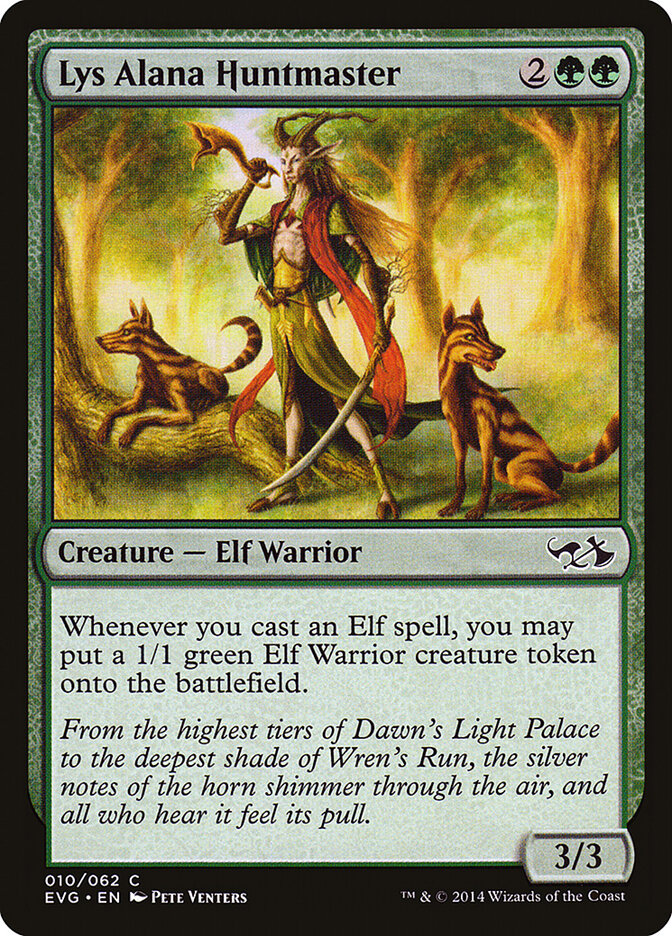 Lys Alana Huntmaster card front