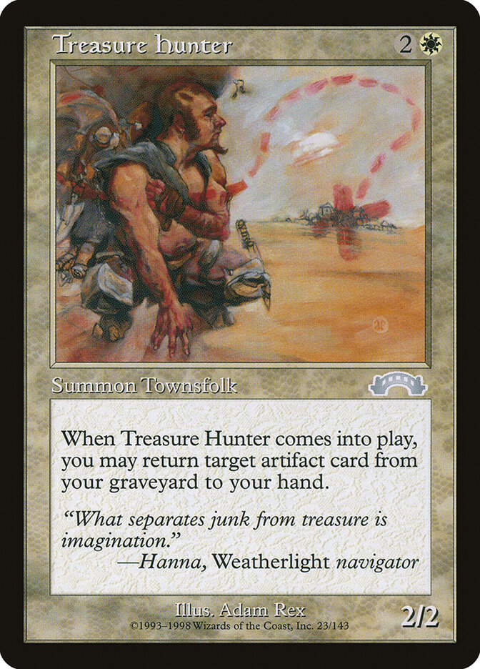 Treasure Hunter card front