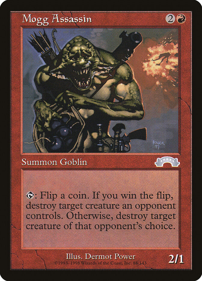 Mogg Assassin card front