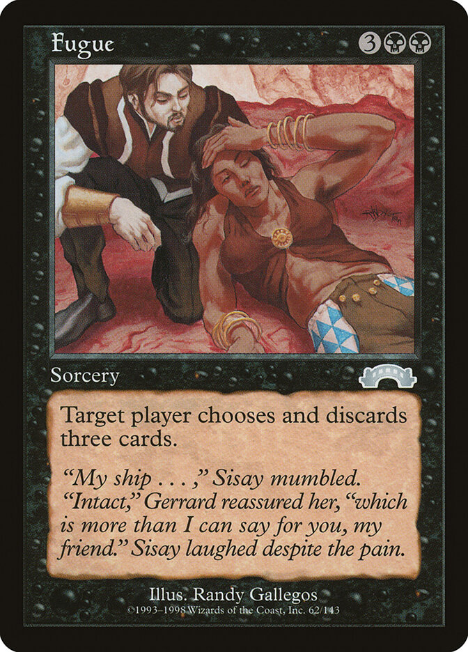 Fugue card front