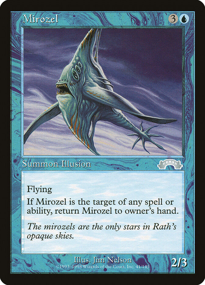 Mirozel card front