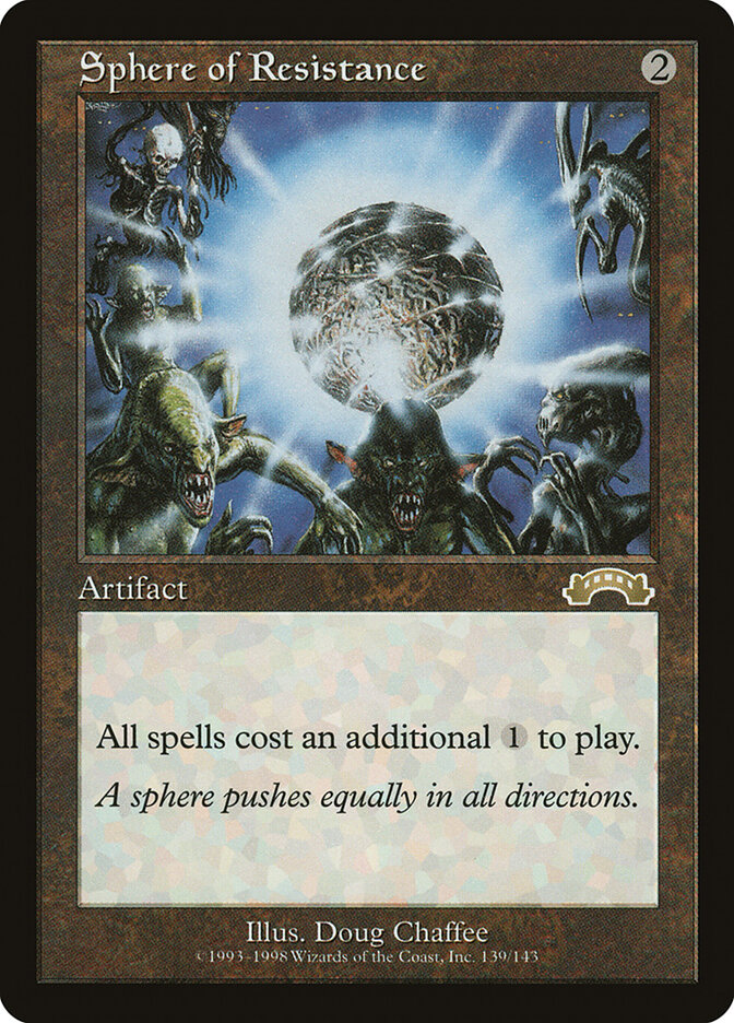 Sphere of Resistance card front