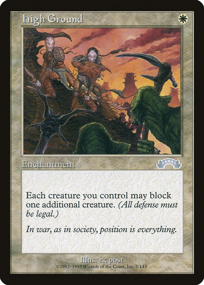 High Ground card front